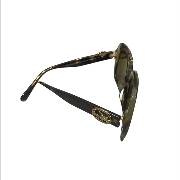 Coach Milky Moss Green Tortoise 53mm square sunglasses HC8329U New with case - Picture 7 of 10